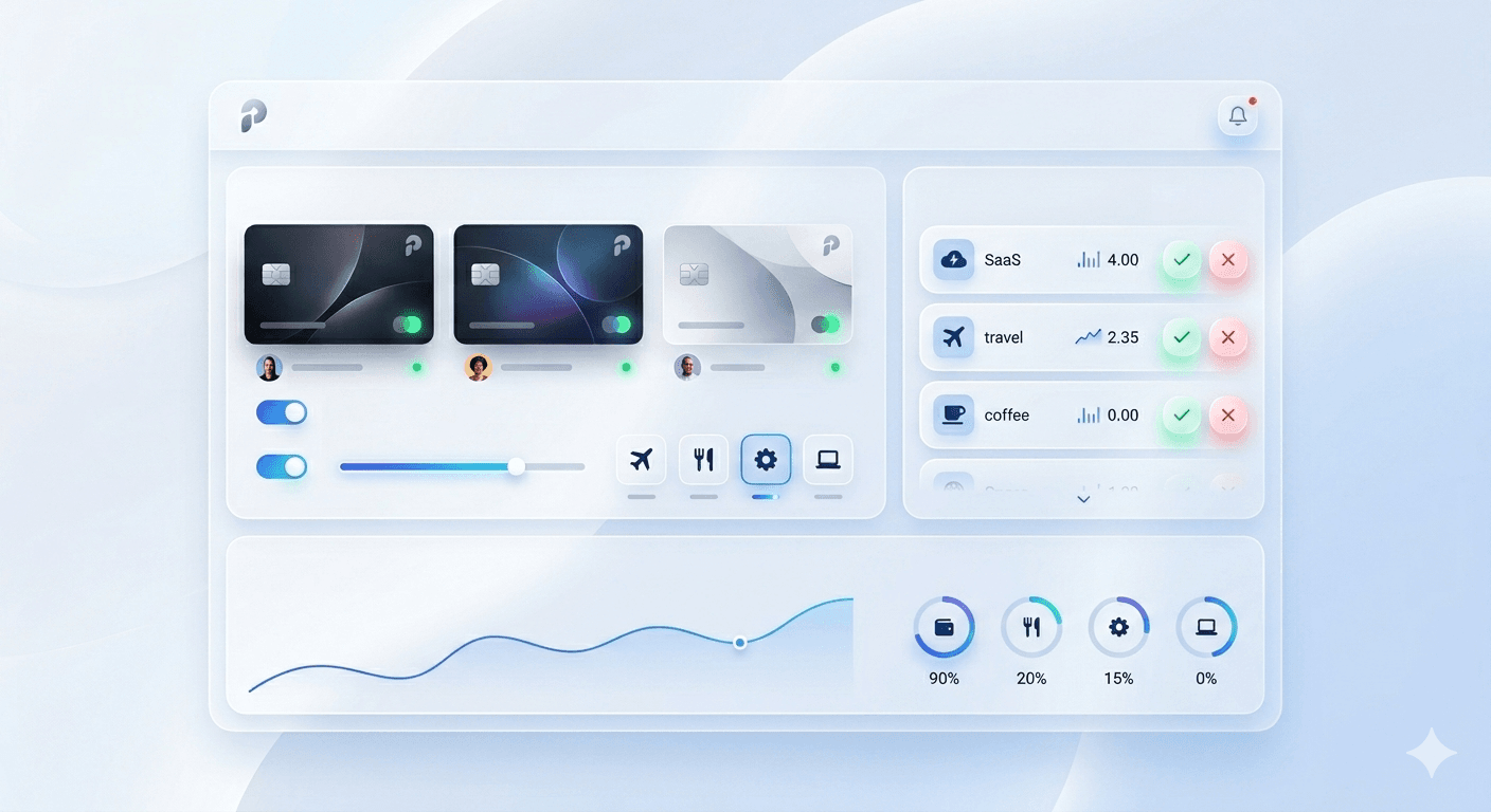 Parowin product: company cards and spend control